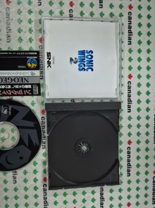 Sonic Wings 2 Neo Geo CD