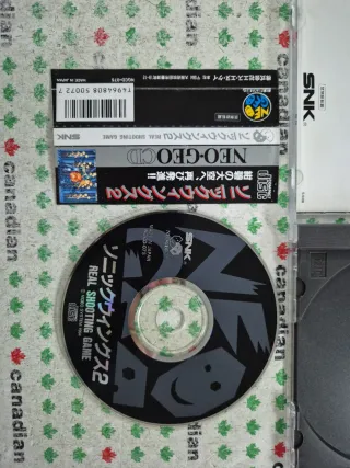 Sonic Wings 2 Neo Geo CD