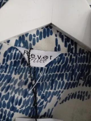 Chaqueta Rever Estampada Talla 42