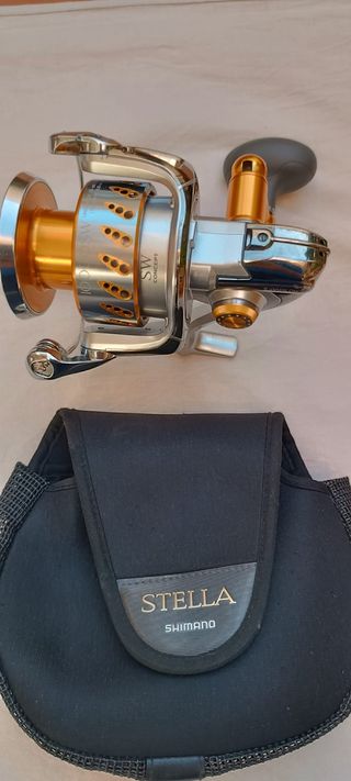 Se vende conjunto carrete y caña