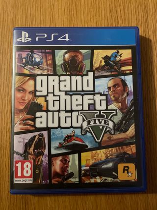 Juego PS4 Grand Theft Auto V