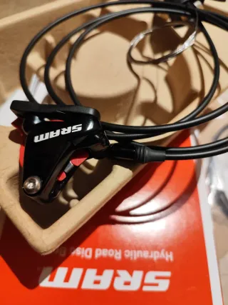 Maneta Izq.+pinza Sram Ápex tija telescópica