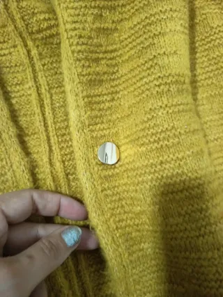 Chaleco Cortefiel Talla Única Amarillo