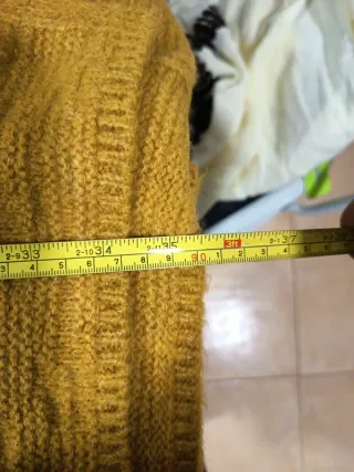 Chaleco Cortefiel Talla Única Amarillo