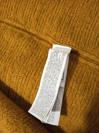 Chaleco Cortefiel Talla Única Amarillo