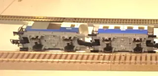 Coche y equipajes suizo de Fleischmann escala H0