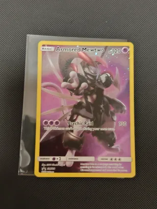 Carta Pokémon Armored Mewtwo