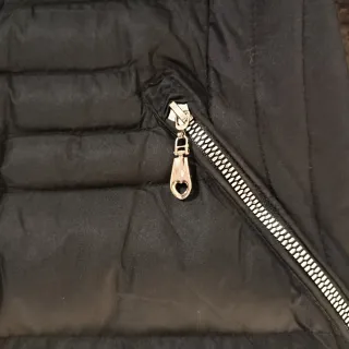 Chaqueta abrigo negra