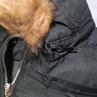 Chaqueta abrigo negra