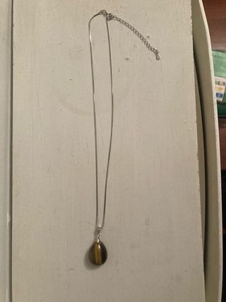 Collar COAI Ojo de Tigre Gota Mujer