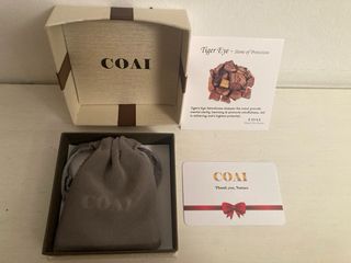 Collar COAI Ojo de Tigre Gota Mujer