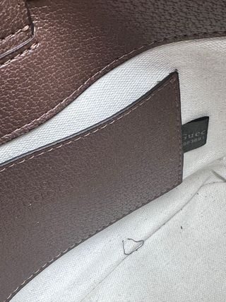 Bolso Clásico Marrón y Verde