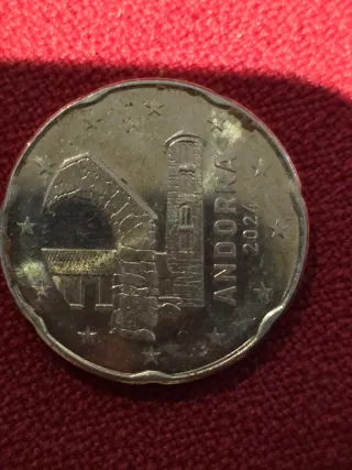 Moneda 20 céntimos Andorra 2024