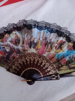 Abanico Español Multicolor