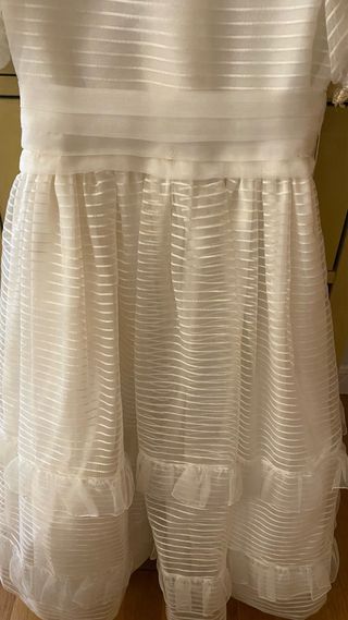 Vestido de Comunión Niña Blanco