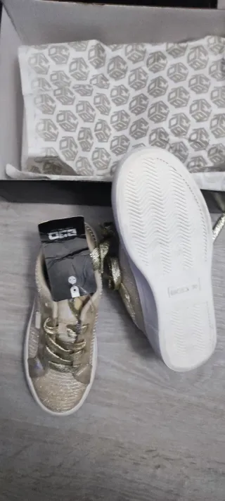 Zapatillas B3D Doradas