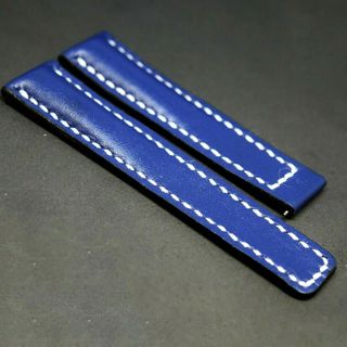 Correa de reloj Breitling 22o 24mm cuero artesanal