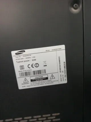 Televisión Samsung smarttv Negra 40pulgadas