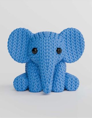 Elefantino blu stampato 3D