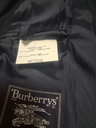 Chaqueta Burberrys Caballero Negra