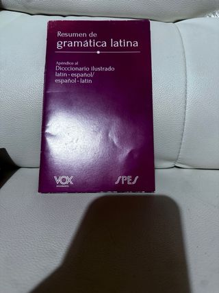 Diccionario Vox Latín tapa dura