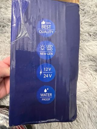 4 Pilotos LED Redondos Camión/Remolque 12V