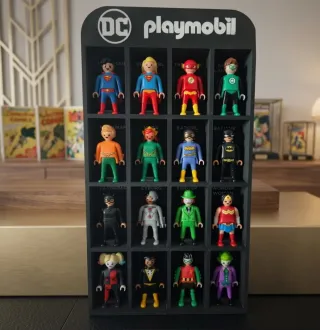 Expositor Playmobil DC Comics