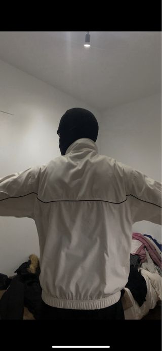 Chaqueta Champion Blanca y Negra