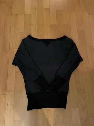 Jersey Pinko cuello barco negro/gris