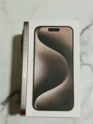 iPhone 15 Pro Max 128GB Gris Titanio