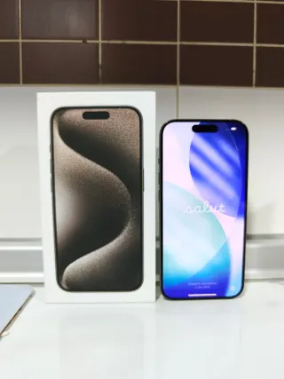 iPhone 15 Pro Max 128GB Gris Titanio