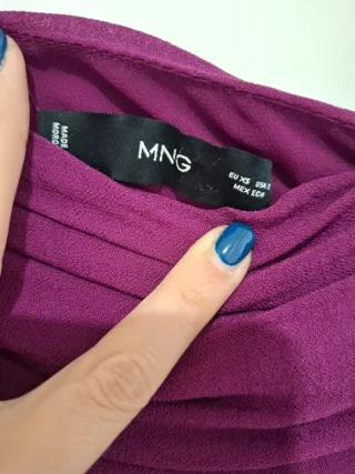 Vestido de Mango asimétrico