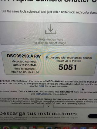 Sony Alpha a7 IV Cámara Mirrorless