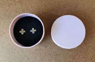 PENDIENTE PLATA DE LEY 925 CRUZ A ESTRENAR