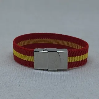 Lote 5 pulseras elasticas bandera de España
