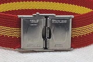 Lote 5 pulseras elasticas bandera de España