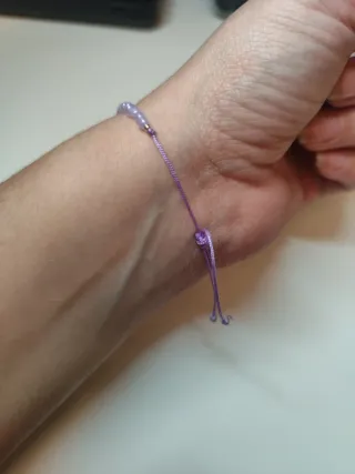 Pulsera de plata con estrella