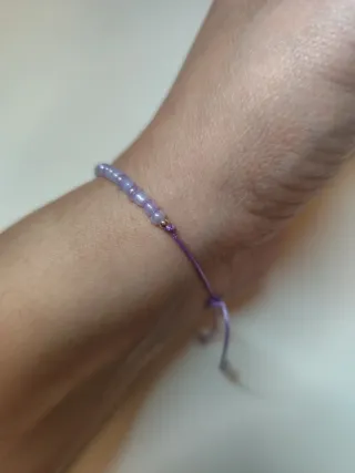 Pulsera de plata con estrella
