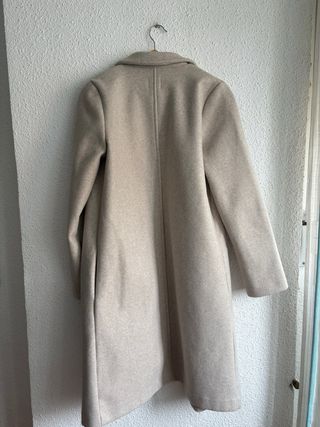 Abrigo paño Zara