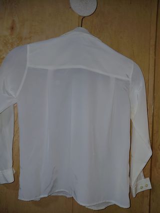 Traje de Comunión Blanco y Dorado