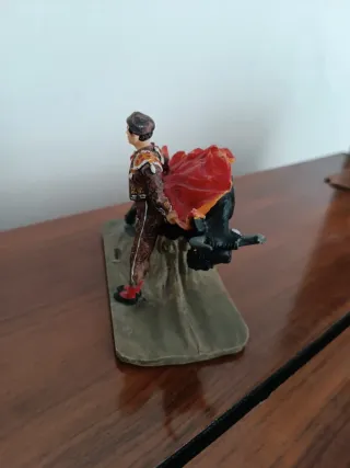 Statuetta Vintage Toro e Matador Spagna