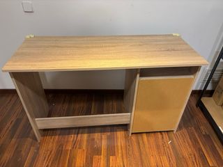 Escritorio madera 3 cajones blanco