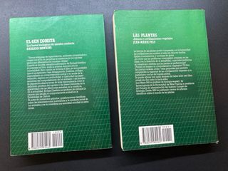 El gen egoísta y Las plantas (libros)