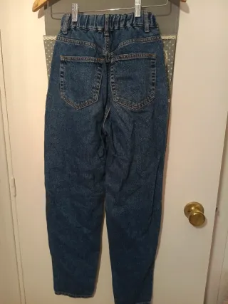 Pantalón vaquero Pull&Bear mujer azul