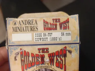 Andrea Miniatures The Golden West Cowboy