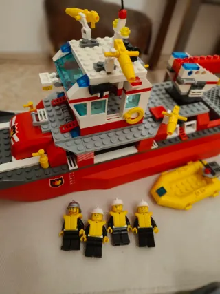 Lego City 7207 Barco Bomberos