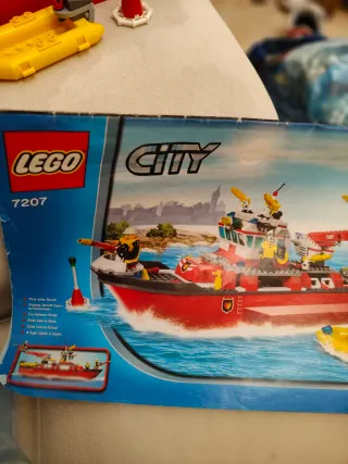 Lego City 7207 Barco Bomberos