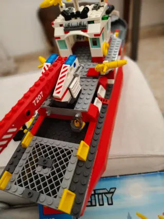 Lego City 7207 Barco Bomberos