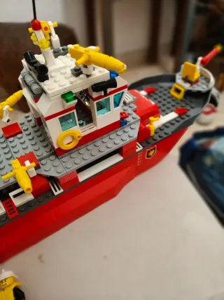 Lego City 7207 Barco Bomberos