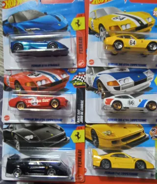 Hotwheels Ferrari SF90 Stradale y F40
